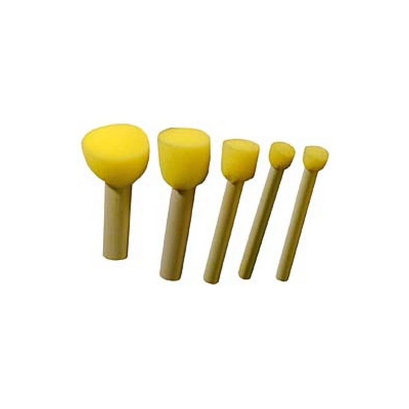 thinkstar Sponge On A Stick Pottery With 5 Sizes Pottery Sponge, Ceramic  Throwing Stick Pottery Trimming