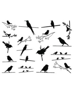 Birds on the Wire Decal - While Supplies Last