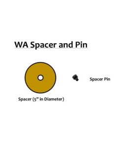 WA Spacer and Pin - While Supplies Last
