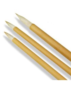 Bamboo 3 Brush Set - White