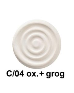 #105NTG Low Fire White Clay W/Grog C/06-04
