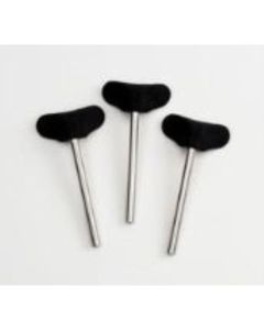3" Rods + Molded Hands (Set of 3)
