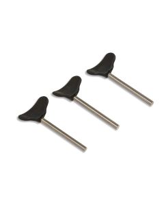 3" Rods with Molded Hands (Set of 3)