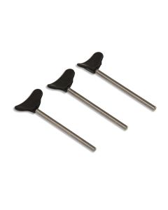 4" Rods with Molded Hands (Set of 3)