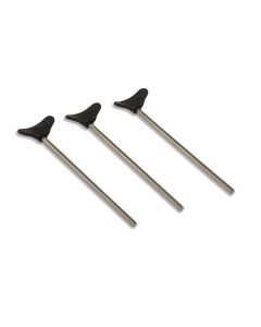 6" Rods with Molded Hands (Set of 3)