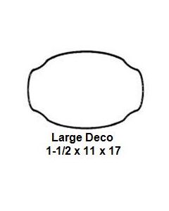 Large Deco Slump/Hump Mold (1-1/2 x 11 x 17)