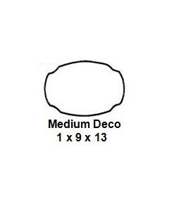 Medium Deco Slump/Hump Mold (1 x 9 x 13)