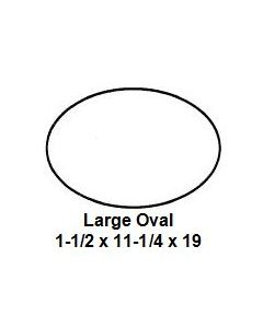Large Oval Slump/Hump Mold (1-1/2 x 11-1/4 x 19) - While Supplies Last