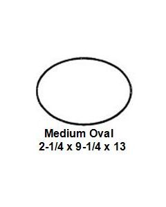 Medium Oval Slump/Hump Mold (2-1/4 x 9-1/4 x 13) - While Supplies Last