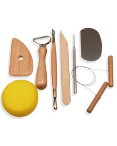 thinkstar Pottery Tools Kit, Clay Tools Set, Ceramic Tool Kit, Pottery  Tools And Supplies With Clay