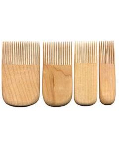 Bailey Wood Comb 4 Piece Set