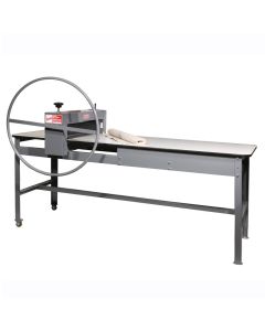 DRD 40" Manual Slab Roller with Long Table