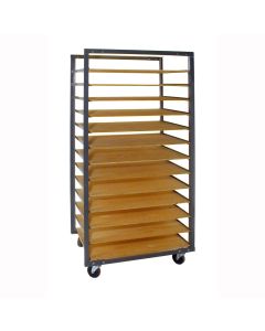 13 Division Ware Rack: Bolt-On Rungs
