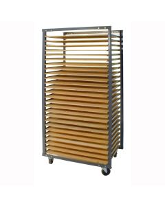 26 Division Ware Rack: Bolt-On Rungs