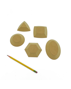 Penguin Pottery - Ceramic Mold for Clay - Handbuilding Dish Plate Slump Mold - Press Mold - Square 9.5 x 9.5