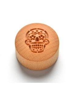 MKM Curve Top Day of the Dead Skull Stamp CT-018