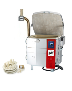 Bailey TL-2322-SQ Complete Kiln Package with Genesis Touch Screen Controller, Vent & Furniture Kit 