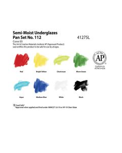 Amaco Semi-Moist Underglaze Set #112