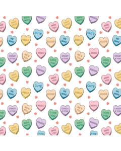 Heart Candy Underglaze Transfer 
