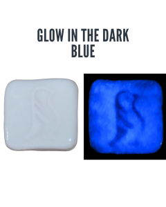 Blue Glow in the Dark Glaze - Penguin Pottery