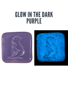 Purple Glow in the Dark Glaze - Penguin Pottery