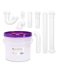 3.5 Gallon High Volume Gleco Sink Trap Kit