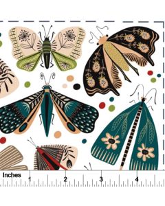 Moths Overglaze Decal