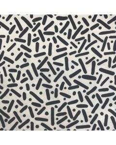 Black Sprinkles Underglaze Transfer 