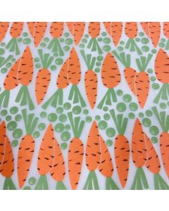 Peas and Carrots Underglaze Transfer 