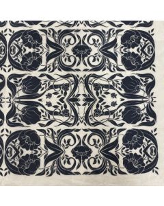 Black Nouveau Underglaze Transfer 