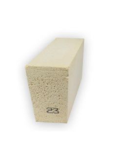 #2 Arch Brick (2300 F): 9" x 4.5" x 3" to 2.5" Temporarily Unavailable