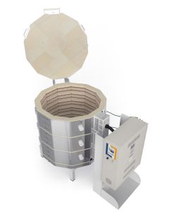 10 cu ft L&L Crystalline Pottery Kiln JD2927-JH