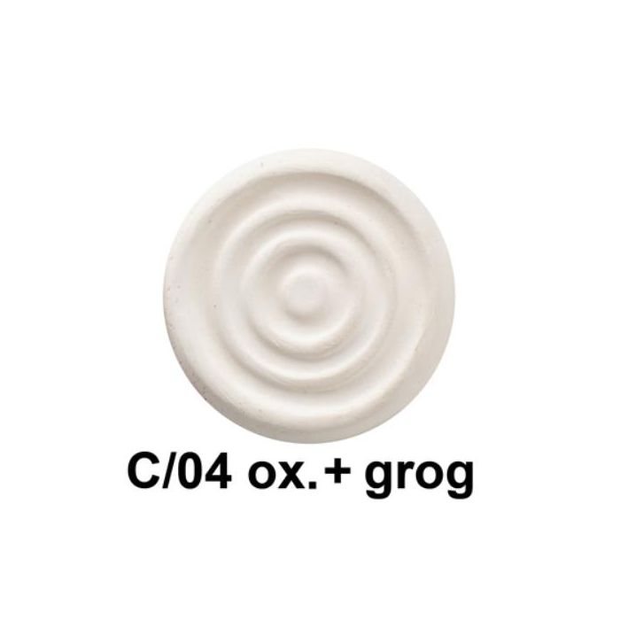 105NTG Low Fire White Clay W/Grog C/06-04