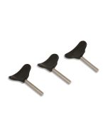 2" Rods with Molded Hands (Set of 3)