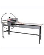 DRD 40" Manual Slab Roller with Long Table
