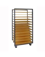 13 Division Ware Rack: Bolt-On Rungs