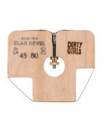 Inner Eye Slab Bevel Tool - Dirty Girls Pottery Tools