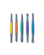 Medium Strong-Firm Silicone Set (5pcs) Clay Finishing Tools