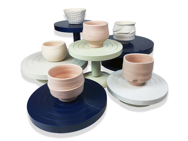 Pottery Banding Wheel Turntable Pot Making Decorating Ceramic Art Sculpting Q 