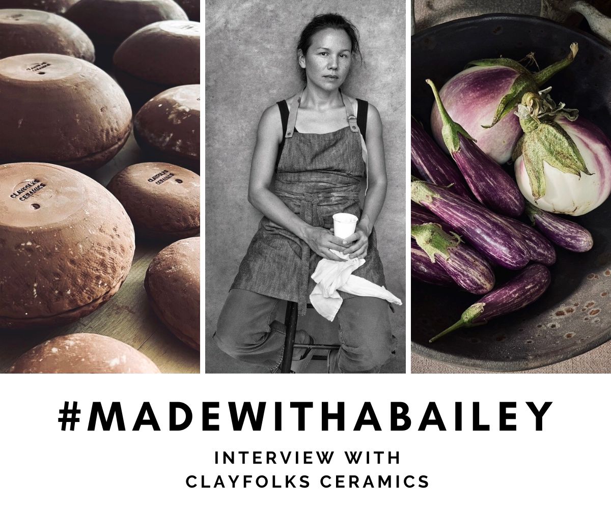 Made With a Bailey Interview Featuring Clayfolks Ceramics