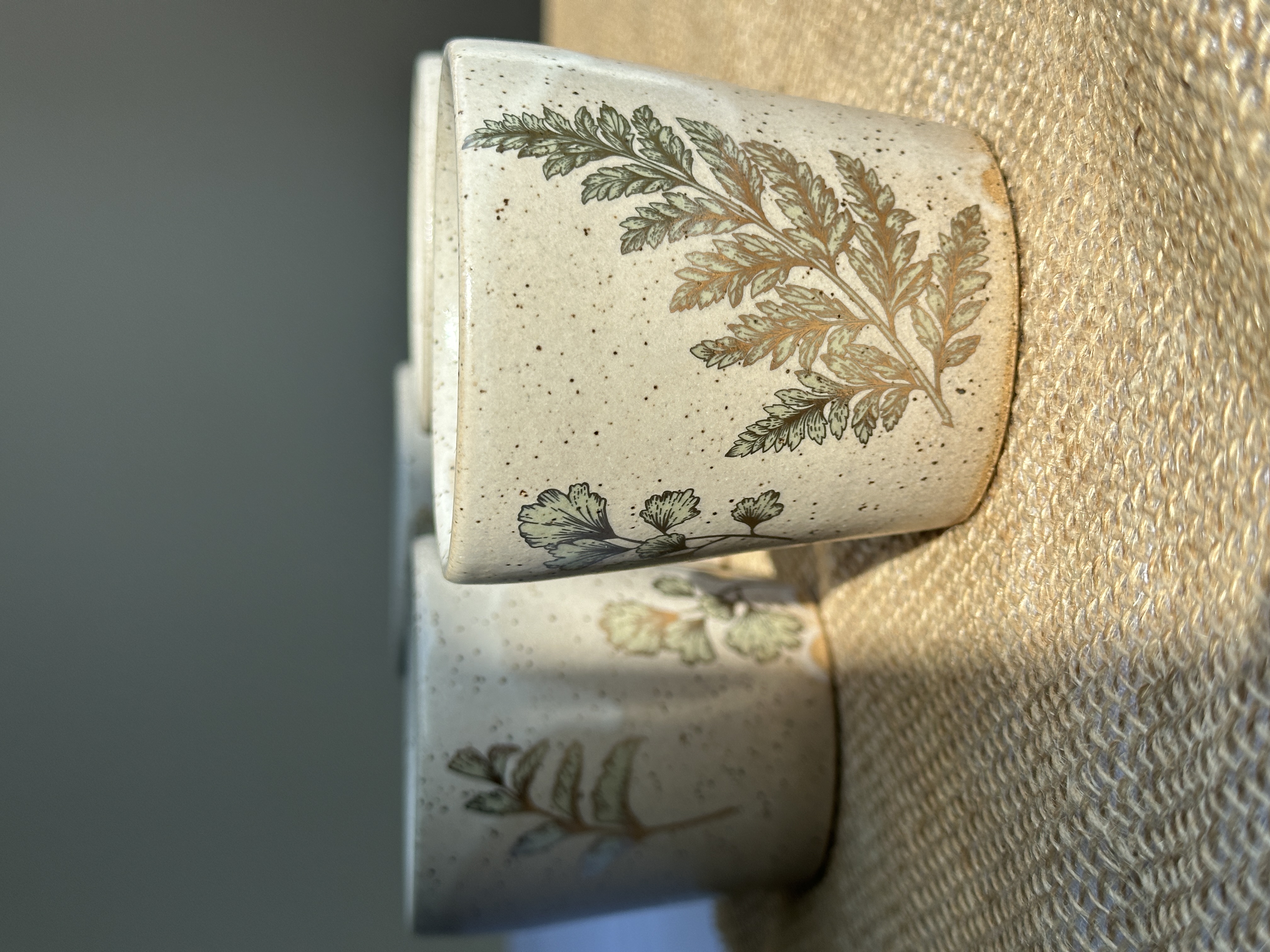 Fall into Shine: DIY Two Tone Decal Cups
