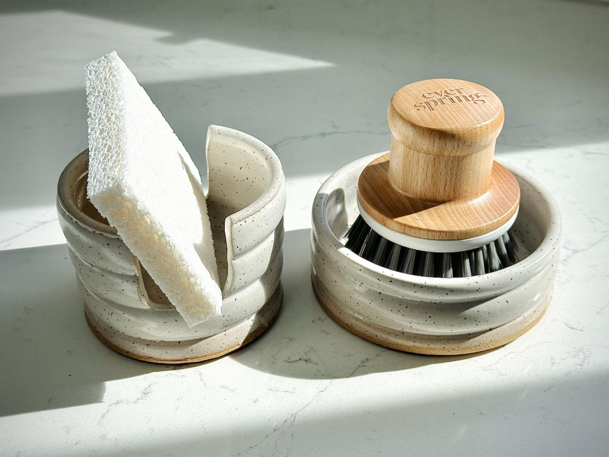 Upgrade Your Kitchen This Spring: DIY Sponge & Brush Holder with Video Tutorial