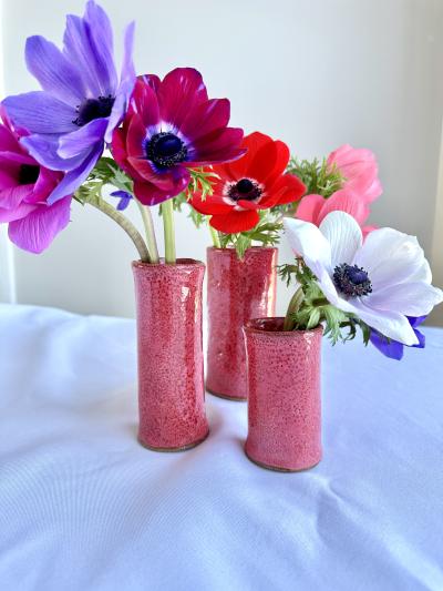 Handbuilding Cylindrical Vases with Coyote Texas Two Step Glaze
