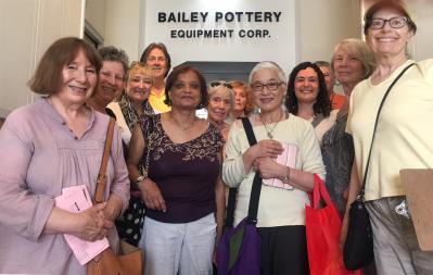 Hudson River Potters Visit Bailey Pottery