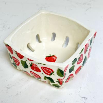From Cardboard to Ceramic: How to Make a Berry Basket 