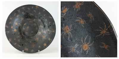 Creepy Crawly Spider Platter for all your Halloween Treats!