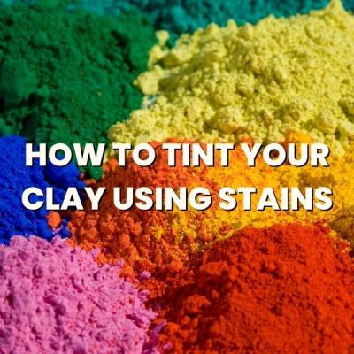 How To Tint Your Clay Using Stains