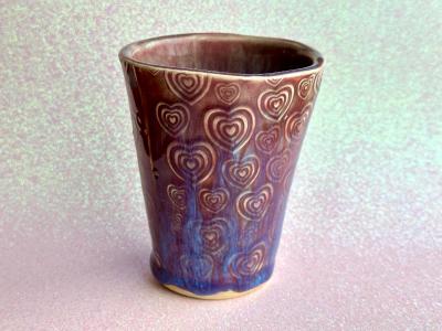 How to Make a Valentine’s Day Slab-Built Ceramic Tumbler