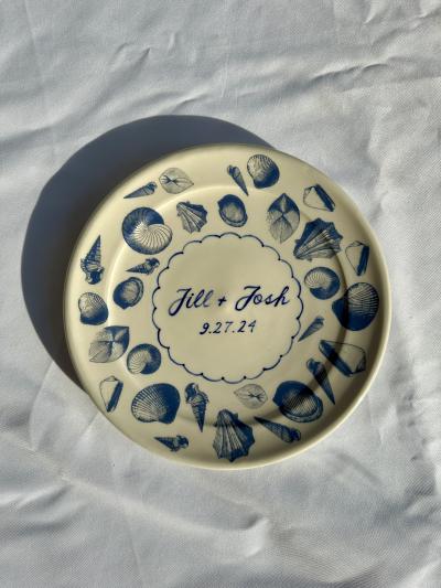 Create a Personalized Wedding Plate